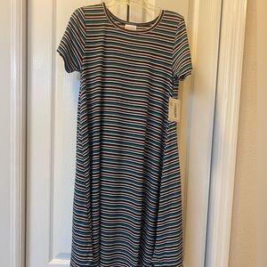 NWT LuLaRoe XXS Carly Dress - 9038